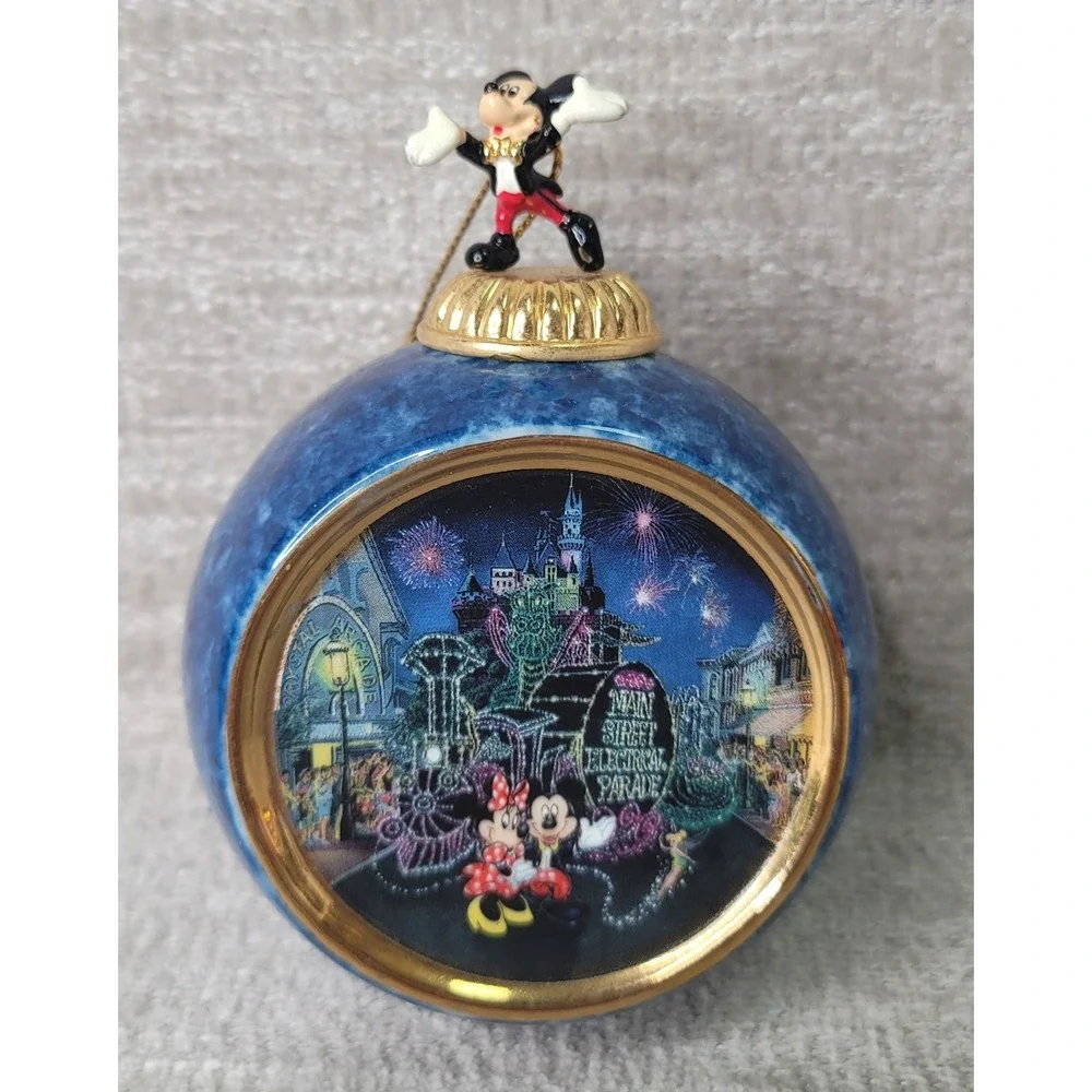 Disney Main Street Electrical Parade Porcelain Ornament Bradford Editions 68981